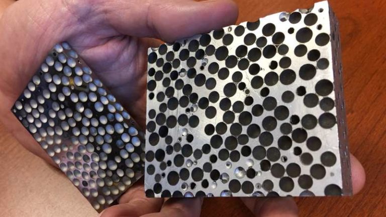 Composite Metal Foam: Lighter but More Effective Armor